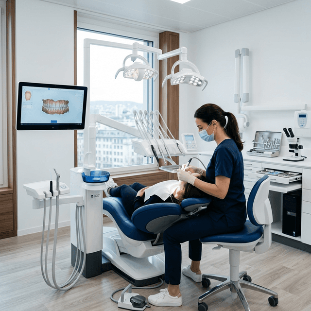 High tech dental equipment